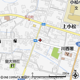 山形県東置賜郡川西町上小松1573周辺の地図