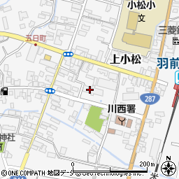 山形県東置賜郡川西町上小松1567周辺の地図