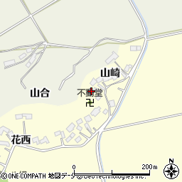 宮城県角田市花島山崎148周辺の地図