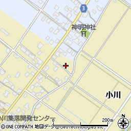 新潟県新発田市小川539周辺の地図
