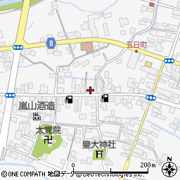 山形県東置賜郡川西町上小松3419-1周辺の地図