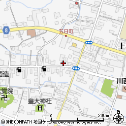 山形県東置賜郡川西町上小松3528周辺の地図