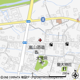 山形県東置賜郡川西町上小松3443周辺の地図