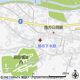 山形県東置賜郡川西町上小松3244周辺の地図