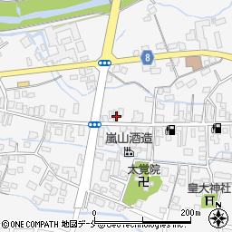 山形県東置賜郡川西町上小松3355周辺の地図