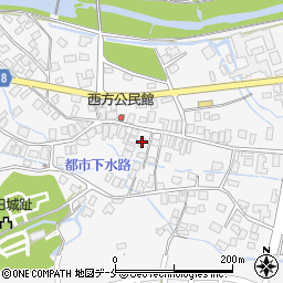 山形県東置賜郡川西町上小松3228周辺の地図