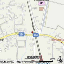 浜吉田郵便局 ＡＴＭ周辺の地図