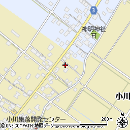 新潟県新発田市小川670周辺の地図