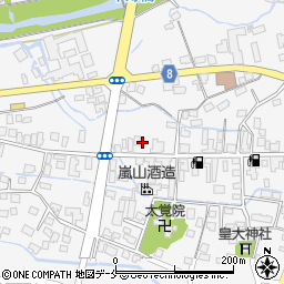 山形県東置賜郡川西町上小松3352周辺の地図