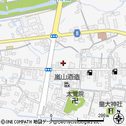 山形県東置賜郡川西町上小松3353周辺の地図