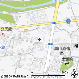 山形県東置賜郡川西町上小松3377周辺の地図