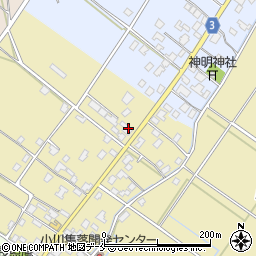 新潟県新発田市小川675周辺の地図