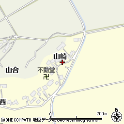 宮城県角田市花島山崎141周辺の地図