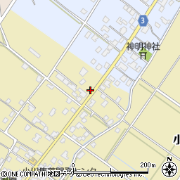 新潟県新発田市小川674周辺の地図