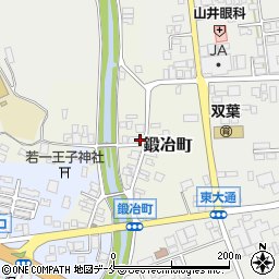 新潟県佐渡市鍛冶町周辺の地図