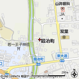 新潟県佐渡市鍛冶町周辺の地図