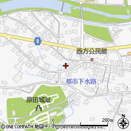 山形県東置賜郡川西町上小松3323周辺の地図