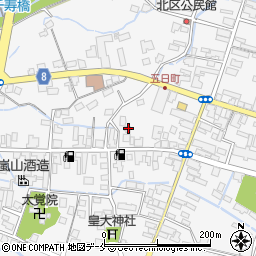 山形県東置賜郡川西町上小松3534周辺の地図