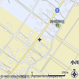 新潟県新発田市小川671周辺の地図