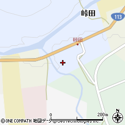 宮城県刈田郡七ヶ宿町峠田町裏周辺の地図