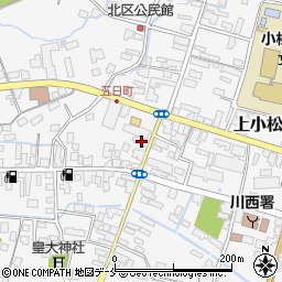 山形県東置賜郡川西町上小松3491周辺の地図