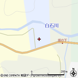 宮城県刈田郡七ヶ宿町坂の下周辺の地図