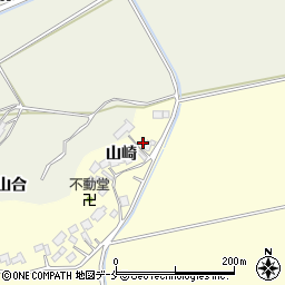 宮城県角田市花島山崎125周辺の地図