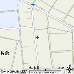 宮城県角田市佐倉一本木町22周辺の地図