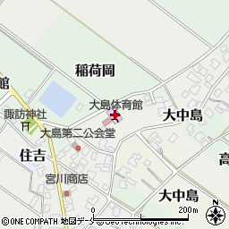 新潟県新発田市大中島37周辺の地図