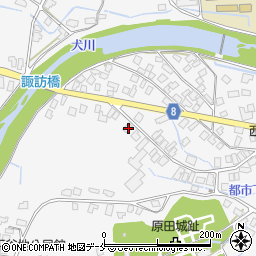 山形県東置賜郡川西町上小松3264周辺の地図