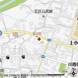 山形県東置賜郡川西町上小松3521周辺の地図