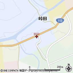 峠田周辺の地図