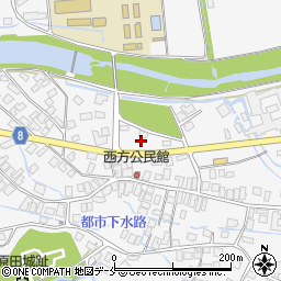 蓬田石油店周辺の地図