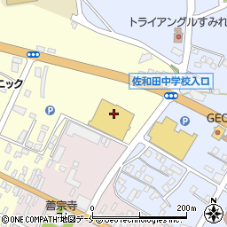 エステール佐渡店周辺の地図