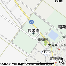 新井田塗装店周辺の地図