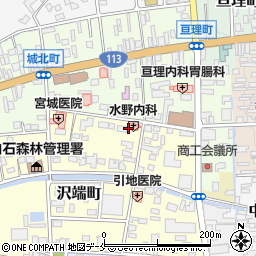 水野内科クリニック周辺の地図