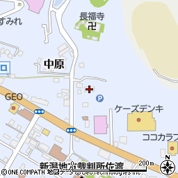 コア中原周辺の地図