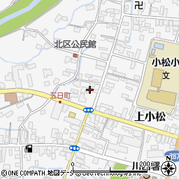 山形県東置賜郡川西町上小松3503周辺の地図