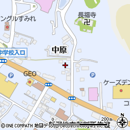新潟県佐渡市中原348周辺の地図
