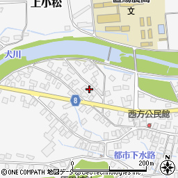 山形県東置賜郡川西町上小松3329周辺の地図