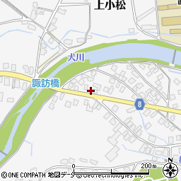 山形県東置賜郡川西町上小松3312周辺の地図