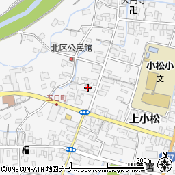 山形県東置賜郡川西町上小松3504周辺の地図