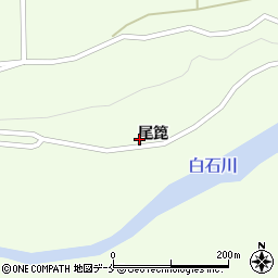 宮城県白石市福岡蔵本尾箆111周辺の地図