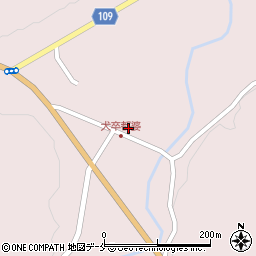 宮城県白石市白川犬卒都婆椚下周辺の地図