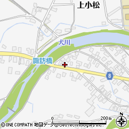 山形県東置賜郡川西町上小松3314周辺の地図