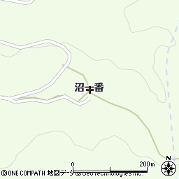 宮城県白石市福岡蔵本沼一番周辺の地図
