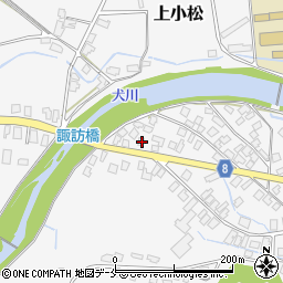 山形県東置賜郡川西町上小松3313周辺の地図