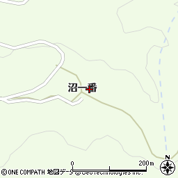 宮城県白石市福岡蔵本沼一番34周辺の地図