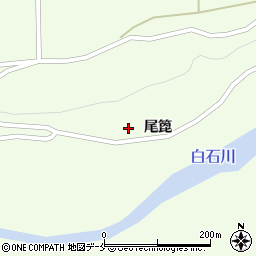 宮城県白石市福岡蔵本尾箆109周辺の地図