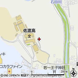 新潟県佐渡市石田576周辺の地図